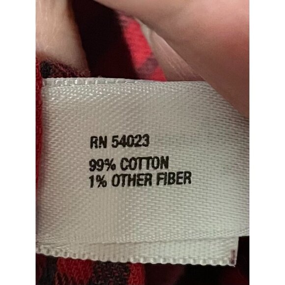 M.J. Soffe Indiana Hooded Sweatshirt With Plaid Flannel Bottom Size M - Picture 14 of 16